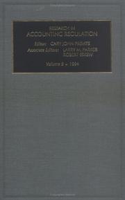 Research in Accounting Regulation by Gary John Previts, Larry M. Parker