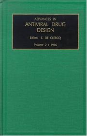 Cover of: Advances in Antiviral Drug Design, Volume 2 (Advances in Antiviral Drug Design)