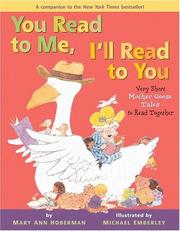 Cover of: You read to me, I'll read to you by Mary Ann Hoberman