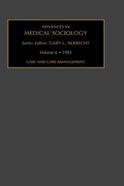 Cover of: Advances in Medical Sociology | Ray Fitzpatrick
