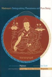 Cover of: Maitreya's Distinguishing phenomena and pure being