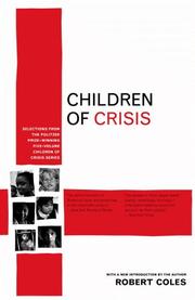Cover of: Children of Crisis by Robert Coles