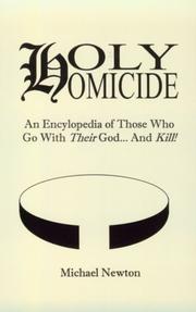 Cover of: Holy homicide