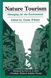 Cover of: Nature Tourism: Managing For The Environment