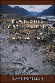 Cover of: Rewilding North America by Dave Foreman
