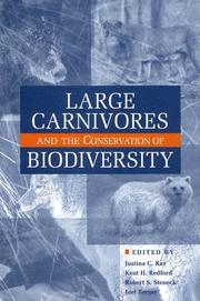 Cover of: Large carnivores and the conservation of biodiversity