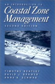 Cover of: An introduction to coastal zone management by Timothy Beatley