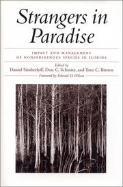 Cover of: Strangers in Paradise: Impact And Management Of Nonindigenous Species In Florida