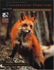 Cover of: Conservation Directory 2005-2006 by National Wildlife Federation.