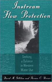 Cover of: Instream flow protection: seeking a balance in Western water use