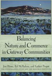 Balancing nature and commerce in gateway communities by Jim Howe