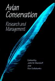 Cover of: Avian Conservation | 