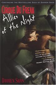 Cover of: Allies of the night by Darren Shan