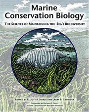 Cover of: Marine Conservation Biology by 