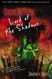Cover of: Lord of the Shadows (Cirque Du Freak #11)