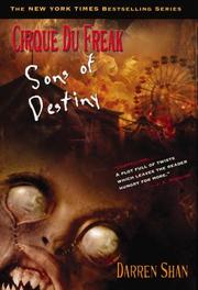 Cover of: Cirque Du Freak #12: Sons of Destiny: Book 12 in the Saga of Darren Shan by Darren Shan