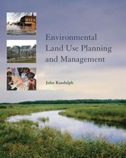 Cover of: Environmental Land Use Planning and Management