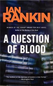 Cover of: A Question of Blood by Ian Rankin, Ian Rankin