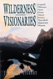 Cover of: Wilderness visionaries by Jim Dale Vickery