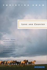 Cover of: Love and Country | Christina Adam