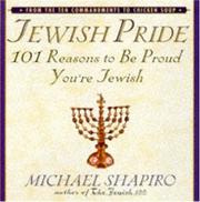 Cover of: Jewish pride by Shapiro, Michael