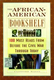 Cover of: African-American Bookshelf by Clifford Mason, Clifford Mason