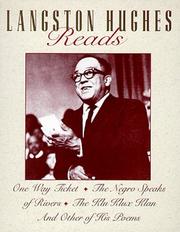 Cover of: Langston Hughes Reads | 