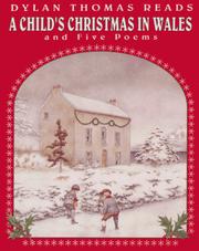 Cover of: A Child's Christmas in Wales and Five Poems