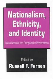 Cover of: Nationalism, ethnicity, and identity | 