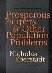 Cover of: Prosperous Paupers and Other Population Problems