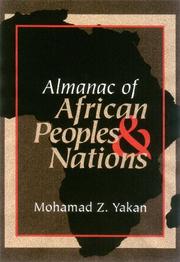 Cover of: Almanac of African peoples & nations by Muḥammad Zuhdī Yakan