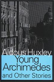 Cover of: Young Archimedes, and other stories by Aldous Huxley