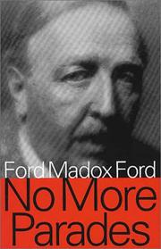 Cover of: No more parades by Ford Madox Ford