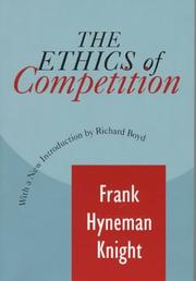 Cover of: The ethics of competition