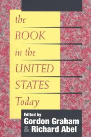 Cover of: The book in the United States today | 