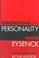Cover of: Dimensions of personality