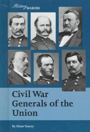 Cover of: Civil War generals of the Union