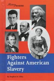 Cover of: Fighters against American slavery