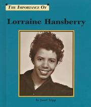 Cover of: Lorraine Hansberry by Janet Tripp