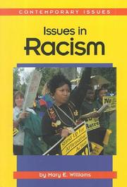 Cover of: Issues in racism