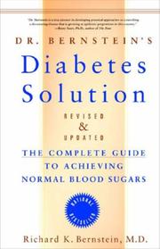 Cover of: Dr. Bernstein's Diabetes Solution by Richard K. Bernstein