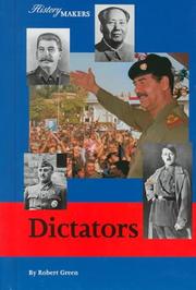 Cover of: Dictators | Green, Robert