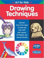 Cover of Drawing Techniques (Art for Kids)