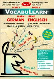 Cover of: German/English: Level 1: VocabuLearn by 