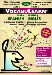 Cover of: Spanish: (SA)/English: Level 2: VocabuLearn: Music-Enhanced