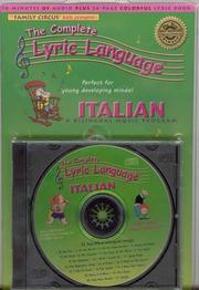 Cover of: Italian (The Complete Lyric Language)