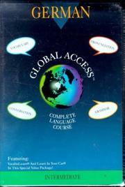 Cover of: Global Access: German : Intermediate (Global Access)