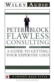 Cover of: Flawless Consulting by Peter Block