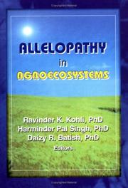 Cover of: Allelopathy in Agroecosystems