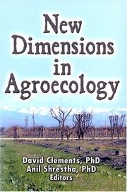 Cover of: New Dimensions In Agroecology